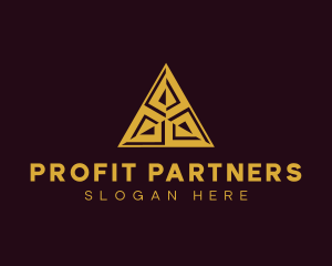 Finance Triangle Firm logo design