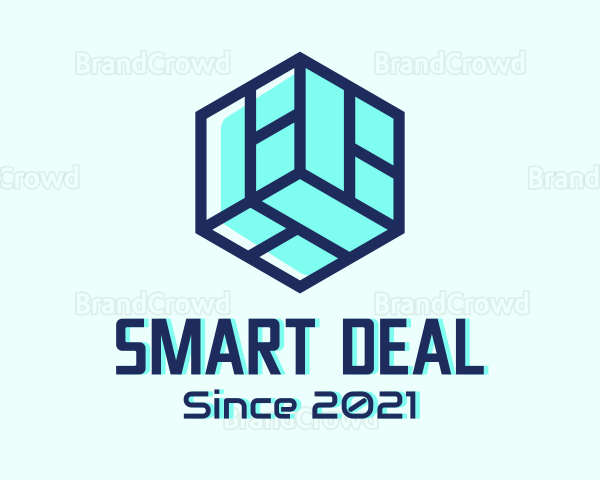 Isometric Cube Business Logo