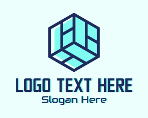 Isometric Cube Business Logo