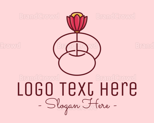 Fancy Bloom Flower Logo