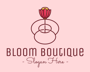 Bloom - Fancy Bloom Flower logo design