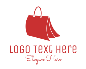 Binder - Paper Folder Bag logo design