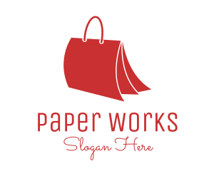 Paper - Paper Folder Bag logo design