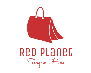 Paper Folder Bag logo design