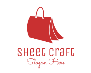 Sheet - Paper Folder Bag logo design
