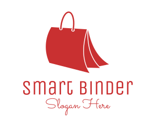 Paper Folder Bag logo design