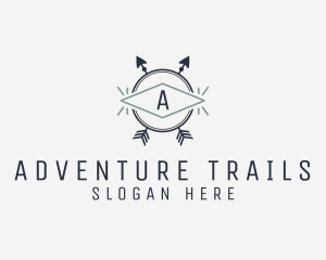 Generic Hipster Arrow Adventure logo design