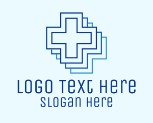 Blue Medical Hospital Logo