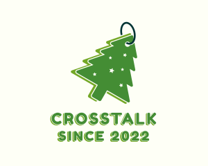 Shopping - Christmas Tree Souvenir logo design