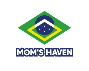 Brazil Flag Symbol Logo