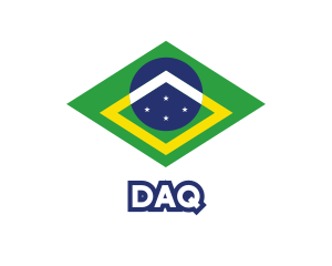 Brazil Flag Symbol Logo