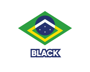 Sao Paulo - Brazil Flag Symbol logo design