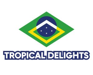 Brazil - Brazil Flag Symbol logo design