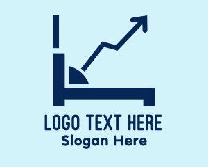 Chart - Quality Sleep Bed logo design