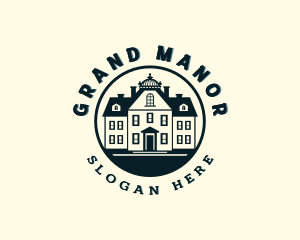 Mansion - Mansion House Architecture logo design
