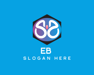 Cyber - Modern Hexagon Letter S logo design