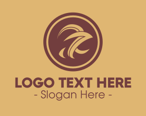 Symbol - Brown Abstract Symbol logo design