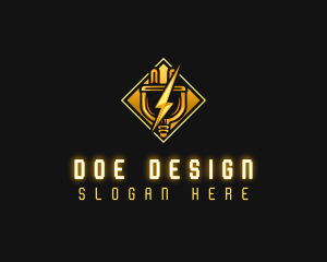 Plug Power Electric logo design