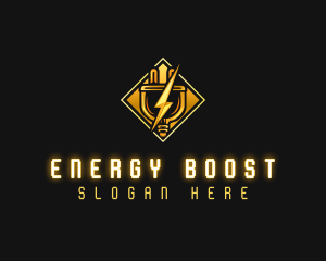Power - Plug Power Electric logo design
