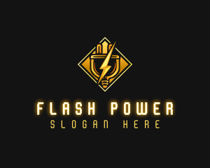 Plug Power Electric logo design