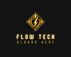 Plug Power Electric logo design