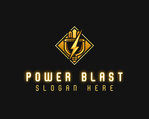 Plug Power Electric logo design