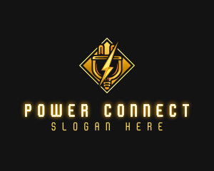Plug - Plug Power Electric logo design