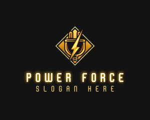 Plug Power Electric logo design