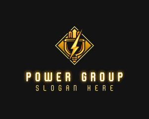 Plug Power Electric logo design