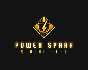Electricity - Plug Power Electric logo design