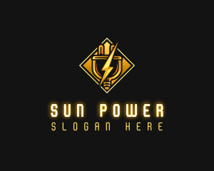 Plug Power Electric logo design