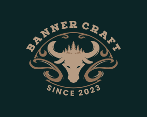 Outdoor Bull Ranch logo design