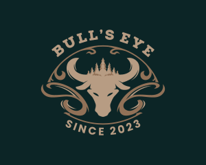 Bull - Outdoor Bull Ranch logo design