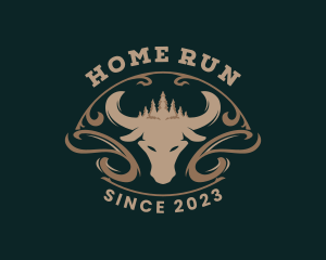 Outdoor Bull Ranch logo design