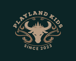 Outdoor Bull Ranch logo design