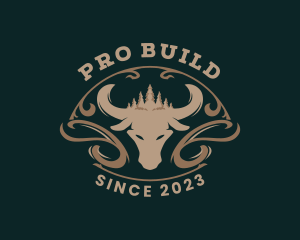 Outdoor Bull Ranch logo design