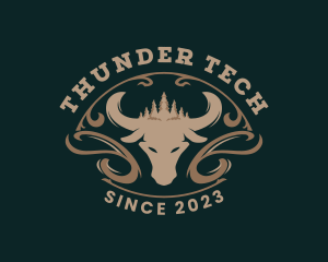 Outdoor Bull Ranch logo design