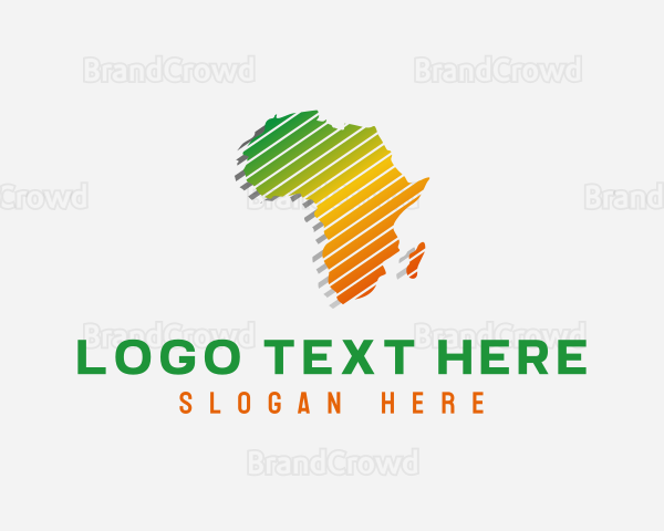 African Safari Tourism Logo