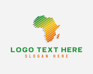 Geography - African Safari Tourism logo design