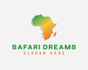 African - African Safari Tourism logo design