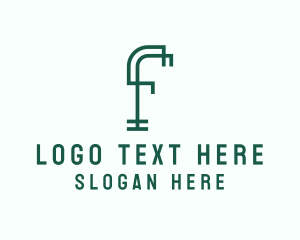 Letter F - Construction Letter F Architecture logo design