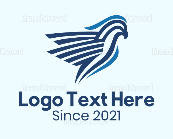 Blue Tropical Cockatoo Logo