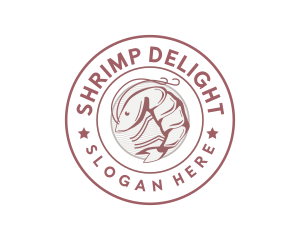 Retro Shrimp Restaurant logo design