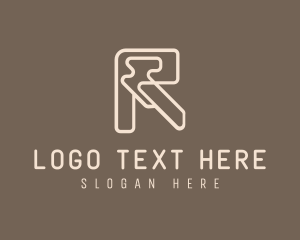 Marketing Agency - Creative Brand Letter R logo design