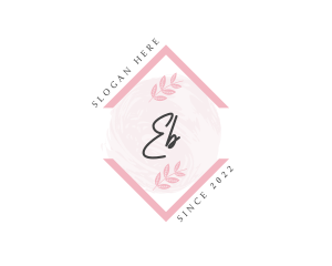 Deluxe - Diamond Watercolor Fashion logo design