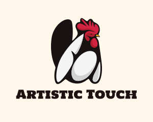 Big Chicken Rooster logo design