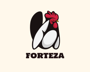 Big Chicken Rooster logo design