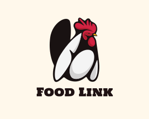 Big Chicken Rooster logo design