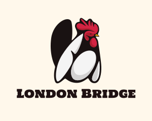 Big Chicken Rooster logo design