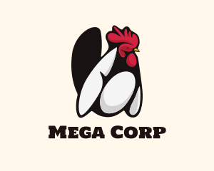 Big Chicken Rooster logo design